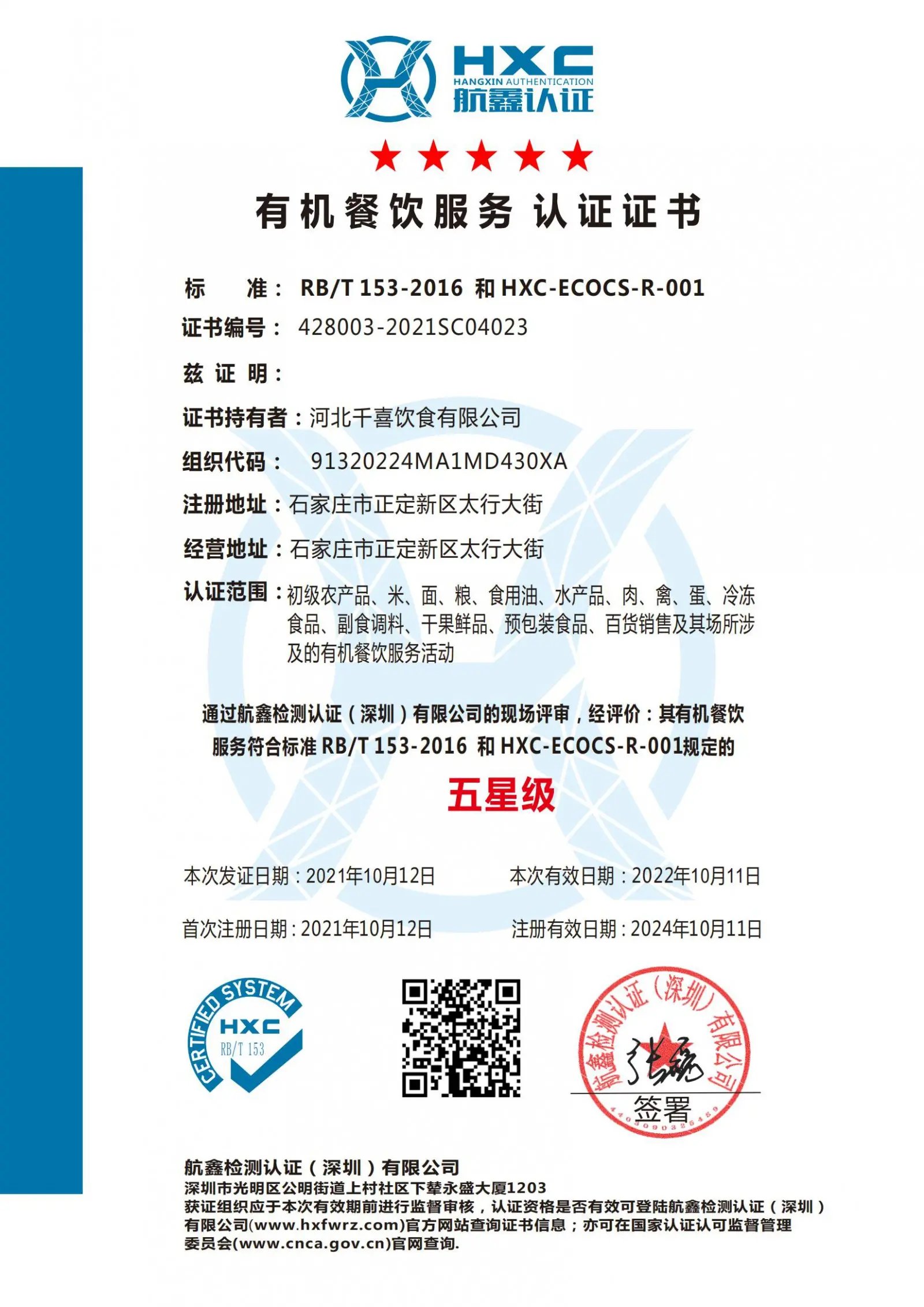 餐飲企業(yè)現(xiàn)場(chǎng)管理評(píng)價(jià)認(rèn)證證書如何提高中標(biāo)率